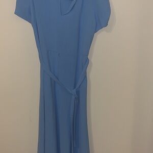 DKNY Light Blue Maxi Dress